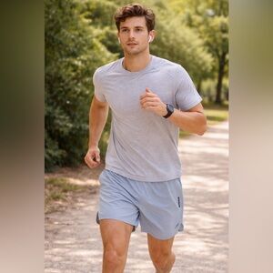 New Balance Light grey Men’s Shorts